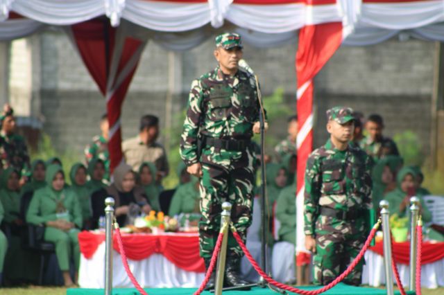 Danrem 042/Gapu Pimpin Upacara Penutupan TMMD ke-120 di wilayah Kabupaten Kerinci