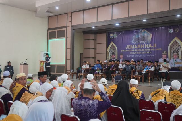 Gubernur Jambi Harap Jemaah Haji Jadi Suri Teladan Positif Dilingkungan