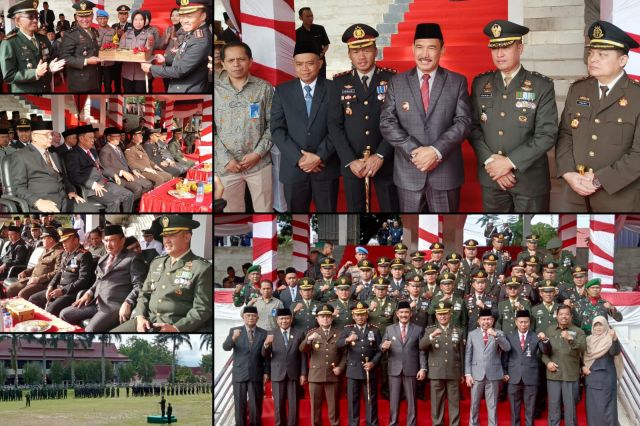 Pj. Bupati Kerinci Asraf Hadiri Upacara Peringatan HUT TNI ke-79 Tahun 2024