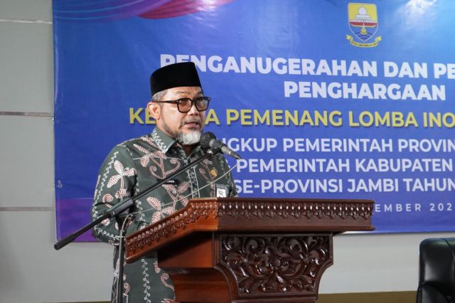 Sekda Sudirman Dorong Pemerintah Kabupaten/Kota Tingkatkan Inovasi Daerah