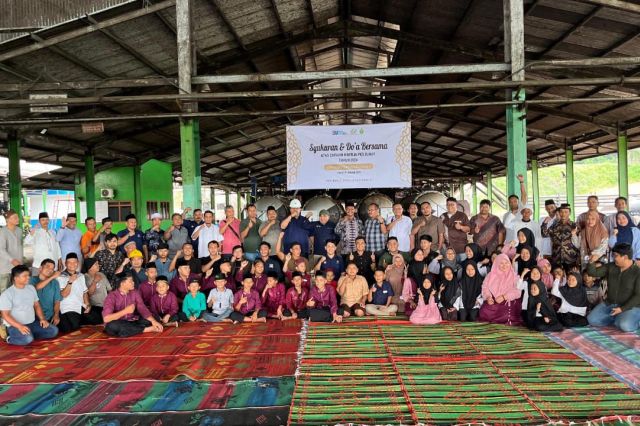 Bersama Anak Yatim, PTPN IV Regional 4 Syukuran Kinerja 2024