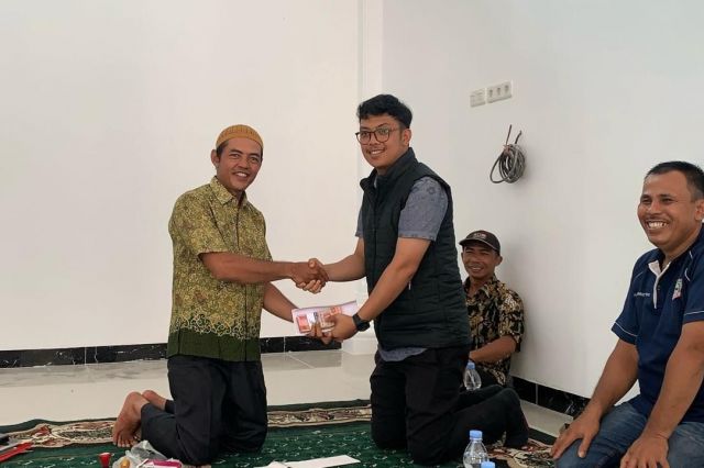 PTPN IV Regional 4 Bangun Tempat Wudhu dan Toilet