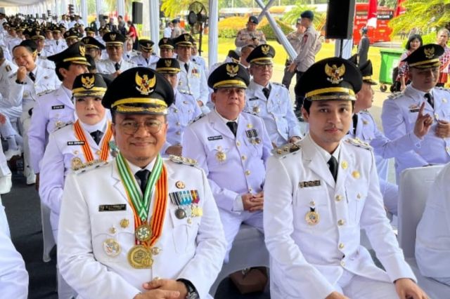 Maulana-Diza Resmi Dilantik Sebagai Walikota Jambi dan Wakil Walikota Jambi Periode 2025-2030