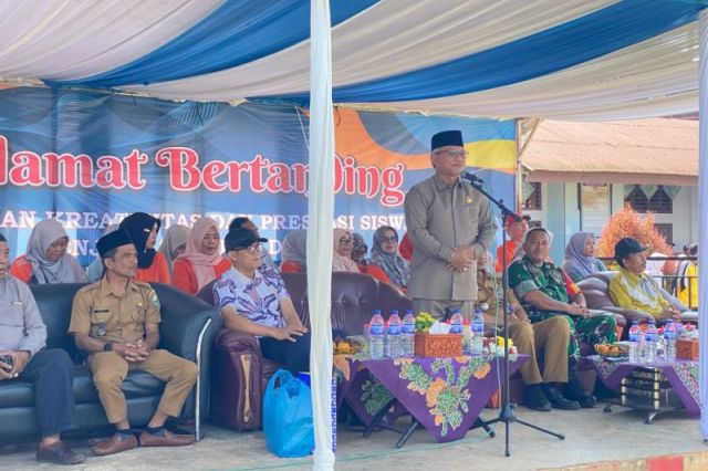 Ketua DPRD Kabupaten Muaro Jambi Aidi Hatta Menghadiri Pembukaan O2SN,FLS3N Dan PKPS Jenjang Sekolah Dasar Tingkat Kecamatan Sungai Gelam