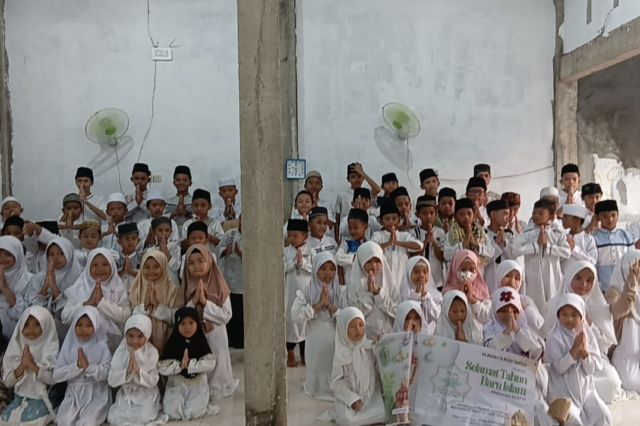 SPBUN dan PTPN IV Regional 4 Bantu Operasi Mata Santri Rumah Quran Ghaza