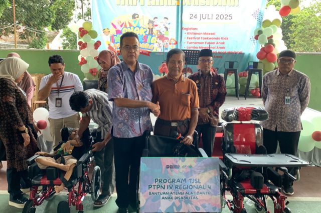 PTPN IV Regional 4 Peduli Disabilitas 
