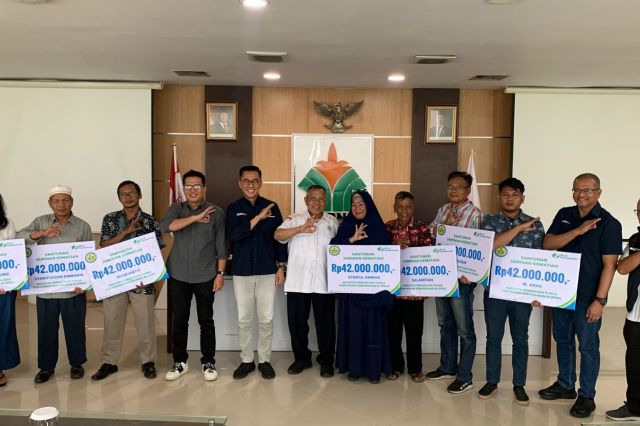 PTPN Regional 4 & P3RI Fasilitasi Penyerahan Kematian Ahli Waris 