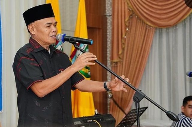 Sambut kedatangan tim penilaian publik dari ombudsman RI Perwakilan Provinsi Jambi, Pemkab Tebo Gelar ramah tamah.