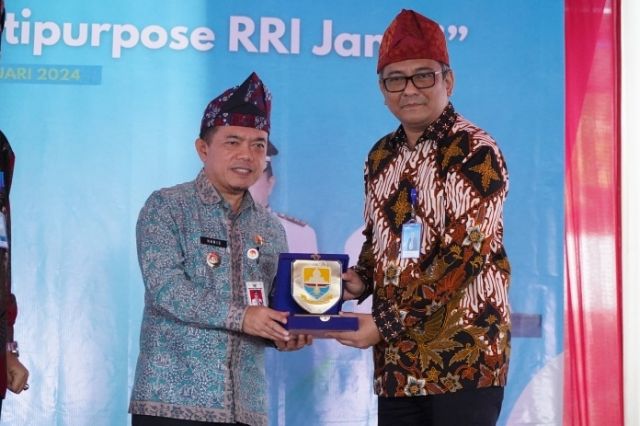 Gubernur Jambi Al Haris Menghadiri Dan Resmikan Studio Multipurpose LPP RRI Jambi