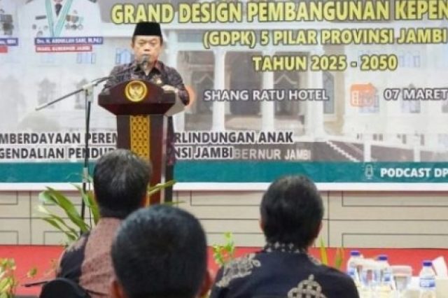 Gubernur Al Haris Buka Sosialisasi Penyusunan GDPK 5 Pilar Tingkat Provinsi Jambi