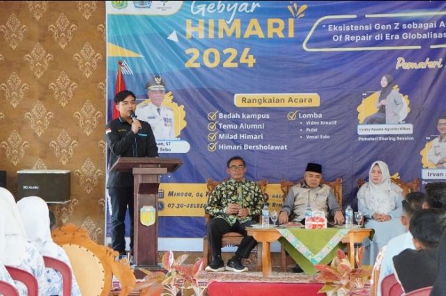 PJ Bupati Tebo Aspan Buka Gebyar HIMARI Tahun 2024