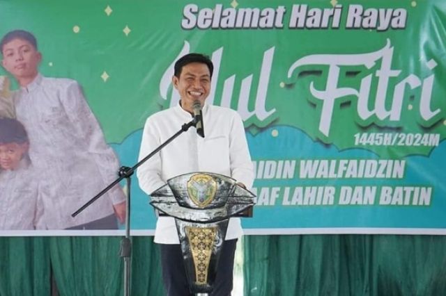Bupati Fadhil Halal Bihalal Bersama BPD serta anggota Se-Kabupaten Batanghari