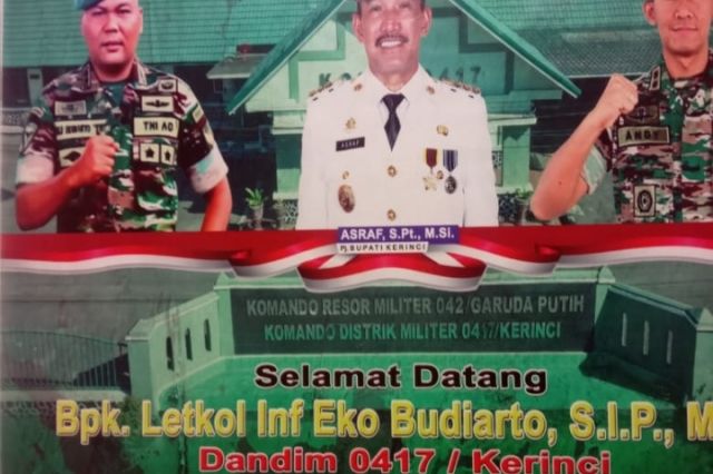 Ucapan Selamat Bpk. Letkol Inf Eko Budiarto, S.I.P., M.I.P