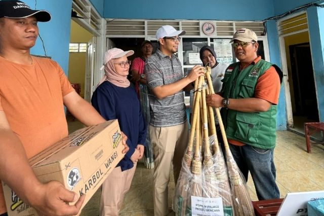 Gerak Cepat PTPN IV PalmCo Bantu Korban Bencana Alam
