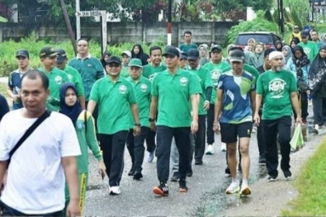 Bupati Fadhil Meriahkan Fun Run Batanghari 2025