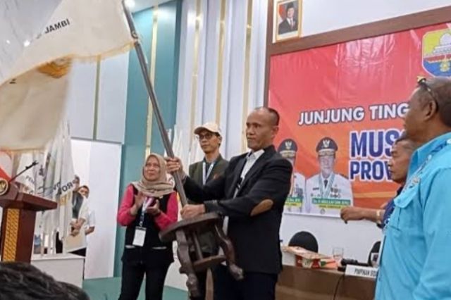 Mat Sanusi Terpilih Jadi Ketua KONI Jambi 2025–2029, Unggul Tipis dari Zuwanda