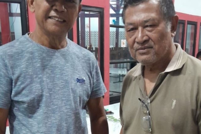 Pasangan Fudin dan Jakasim Purba Raih Kemenangan Telak, Rebut Tiket ke Ronde 3 Turnamen Domino HUT Radar Tanjab