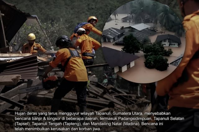 Banjir Bandang dan Longsor Terjang Sumut, Ribuan Rumah Terendam, 8 Warga Tewas