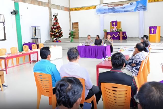 Polda Jambi Jalin Silaturahmi dengan Pemuka Agama GKPS untuk Perkuat Kamtibmas