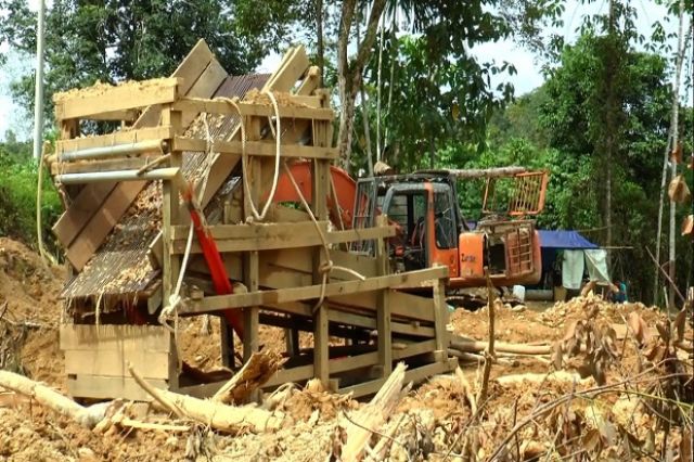 Seperti Kebal Hukum, Penambang emas ilegal marak dikabupaten Sarolangun.