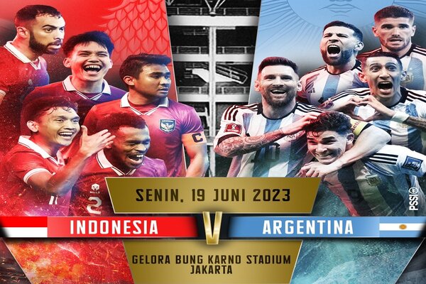 Harga Tiket Indonesia VS Argentina, Termurah Rp 600 Ribu